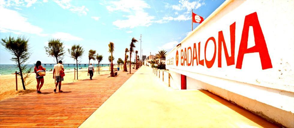 شقة Barcelona Playa Badalona Y Metro المظهر الخارجي الصورة